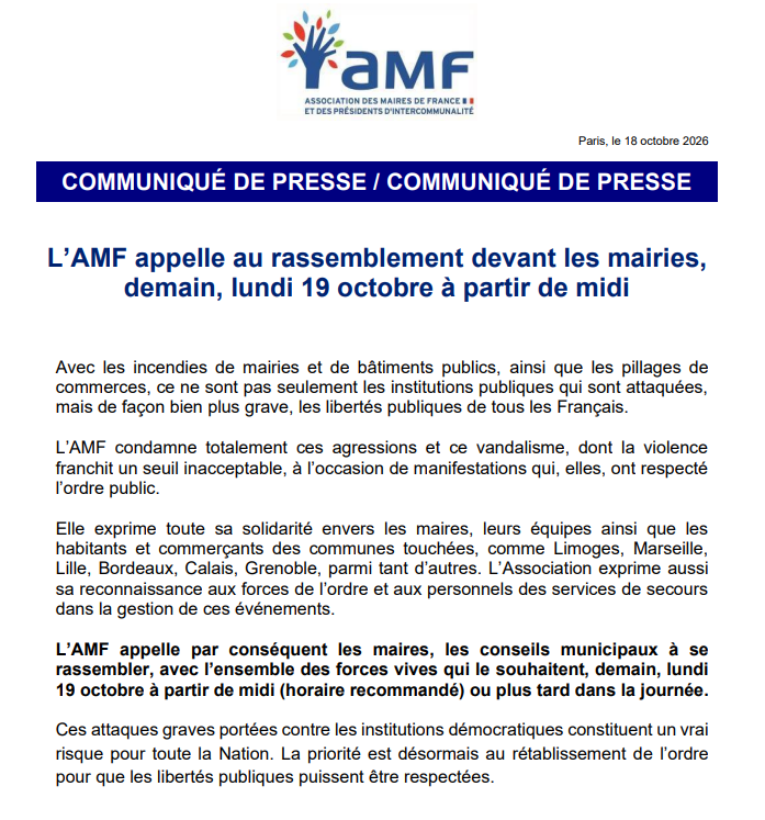 Appel à manifestation